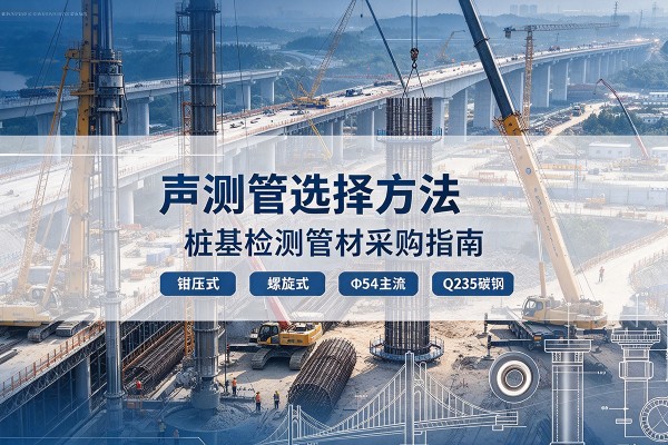 桃山声测管选型标准